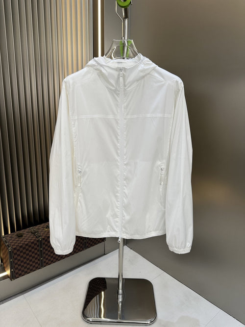 Burberry Hooded Full-Zip Jacket — front